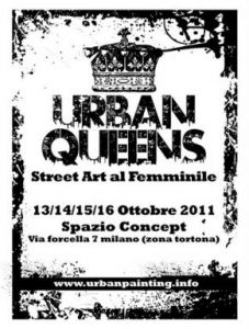 Urban Queens, Milano, 13-16 ottobre 2011