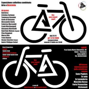 Arte e biciclette, 21 novembre 2008