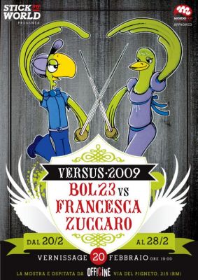 Roma, Versus 2009: Bol23 vs. Francesca Zuccaro, 20 febbraio 2009